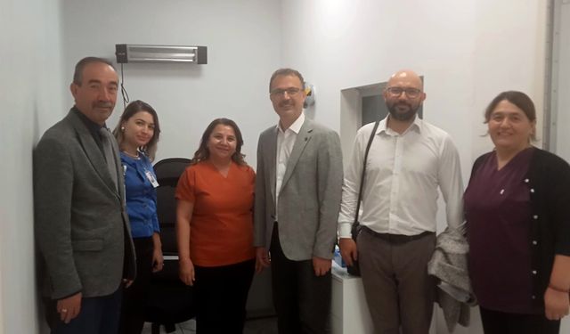 İl Sağlık Müdürü Ersoy’dan Fizik Tedavi Merkezinde inceleme