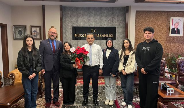 Mucur MYO’dan Kaymakam Kıyıcı’ya Hayırlı Olsun Ziyareti