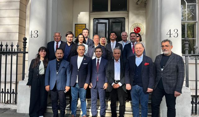 KGK Heyeti Londra’da Büyükelçi Ertaş ile Bir Araya Geldi