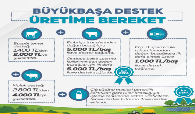 Kırşehirli Yetiştiricilere Büyükbaş Hayvancılık Desteği Müjdesi