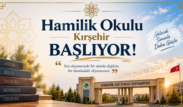 Kırşehir Ahi Evran Üniversitesinde Hamilik Okulu başlıyor