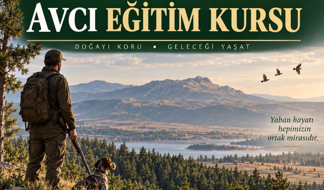 Kaman’da Avcı Eğitim Kursu Düzenlenecek