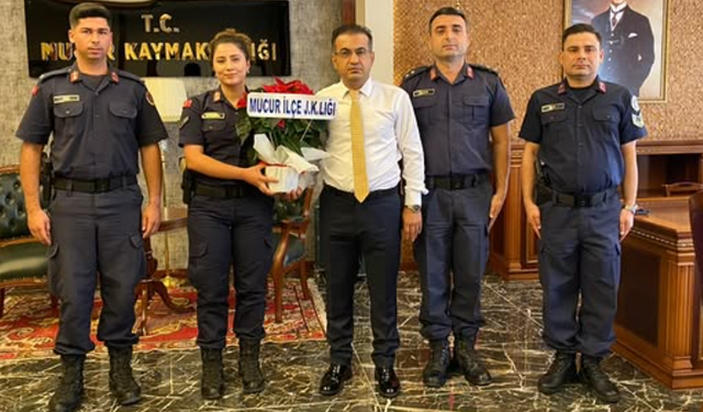 İlçe Jandarmadan Kaymakam Kıyıcı’ya Ziyaret