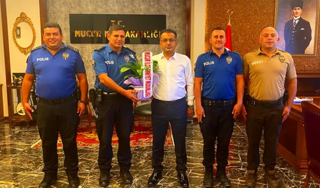 Mucur İlçe Emniyetinden Kaymakam Kıyıcı’ya Ziyaret