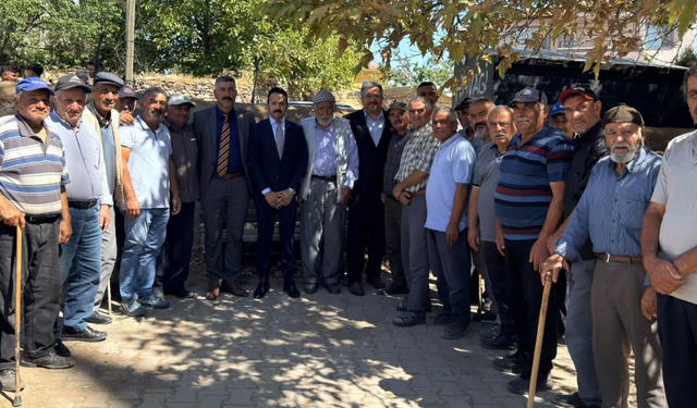 Kaymakam Öğüt Köylerde Vatandaşlarla Buluştu