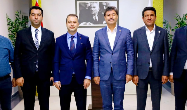 Milletvekili Erkan’dan Kaman Kaymakamı Ergün’e Ziyaret