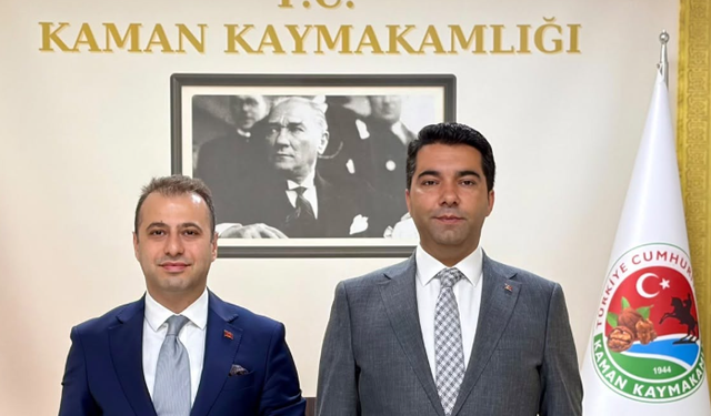 Başkan Demirci’den Kaymakam Ergün’e Hayırlı Olsun Ziyareti