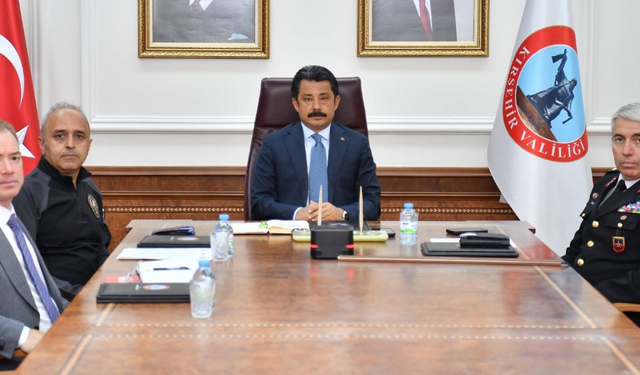 Kırşehir’de Okul Güvenliği İçin Üst Düzey Toplantı