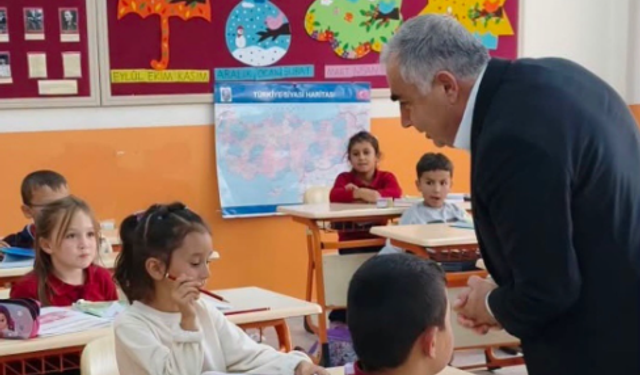 KIRŞEHİR’DE OKULLARA EĞİTİM ÖĞRETİM ZİYARETİ