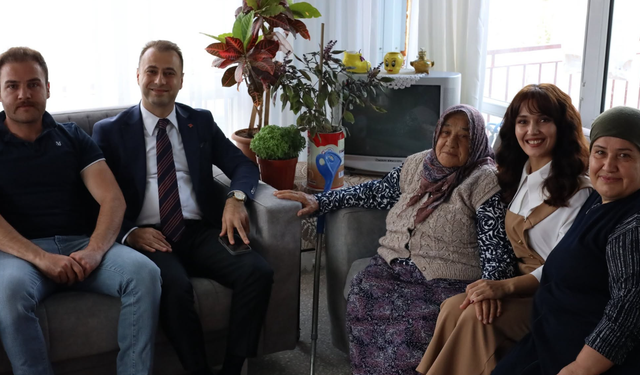 Kaymakam Ergün’den Şehit ve Gazi Ailelerine Ziyaret