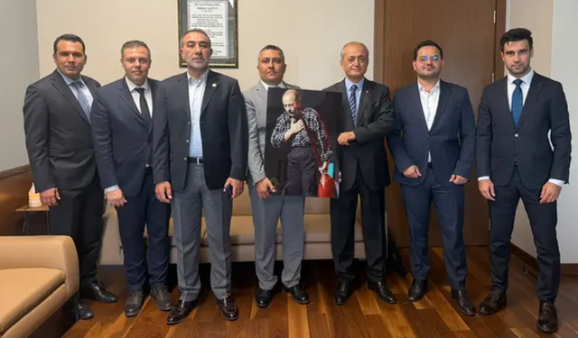 Kırşehirliler Vakfı’ndan Yargıtay Üyesi Ferhat Kapıcı’ya Ziyaret