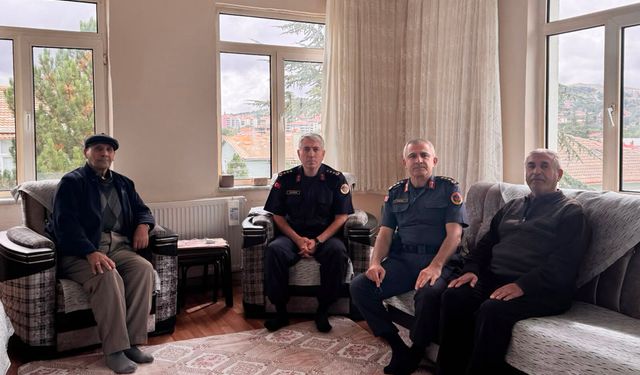 Kırşehir Jandarma Alay Komutanlığı'ndan Vefa Örneği