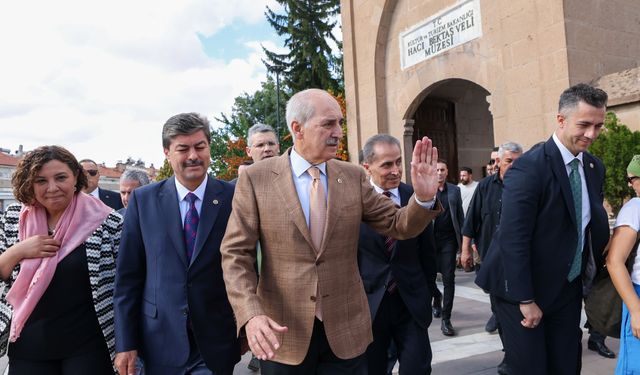TBMM Başkanı Kurtulmuş’tan Hacı Bektaş Veli Türbesi’ne Ziyaret