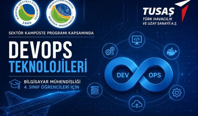 KAEÜ’DE “DEVOPS TEKNOLOJİLERİ” DERSİNE TUSAŞ DESTEĞİ