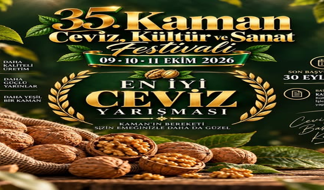 Kaman Ceviz Festivali’nde Yarışma Heyecanı