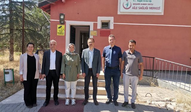 Kaman Savcılı Aile Sağlığı Merkezi’ne Ziyaret