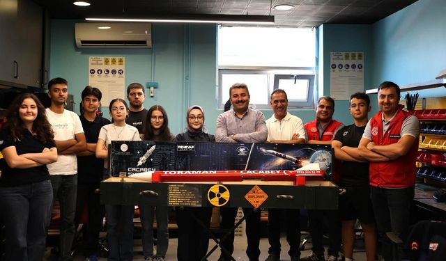 CACABEY ROKET TAKIMI TEKNOFEST’E HAZIR