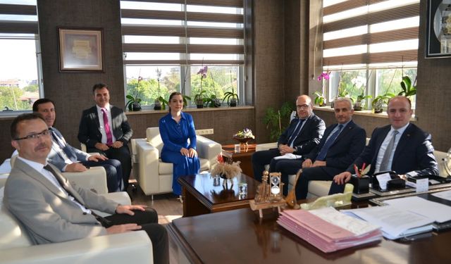 Vali Yardımcısı Gündüz, İl Sağlık Müdürü Ersoy ile Görüştü