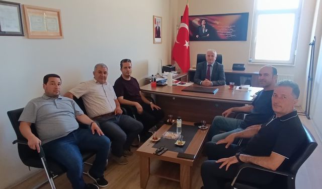 Eğitim Bir-Sen’den Mustafa Karaca’ya ziyaret