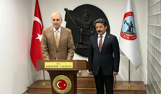 TBMM Başkanı Numan Kurtulmuş Kırşehir’e Geldi