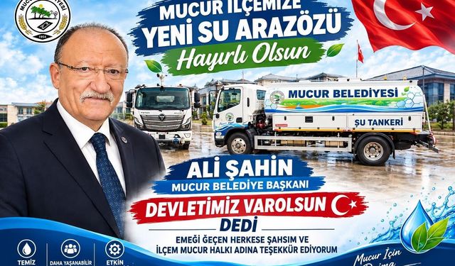 Başkan Şahin'den Teşekkür
