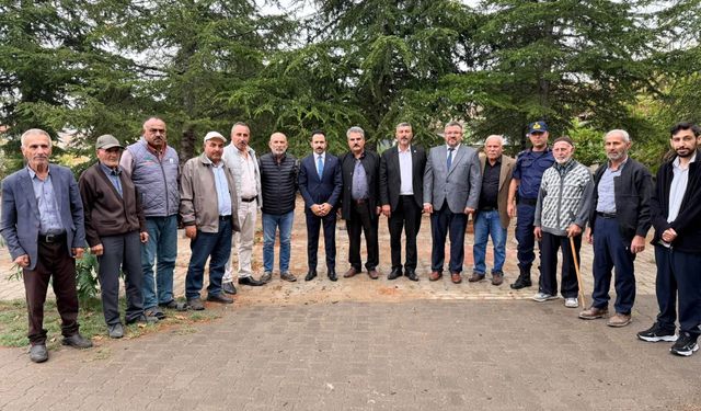 Kaymakam Öğüt Bozlarevci Köyünde Vatandaşlarla Buluştu