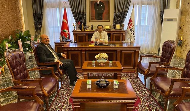Sanayi ve Teknoloji Müdürü Daşdan’dan Kaymakam Kıyıcı’ya Ziyaret