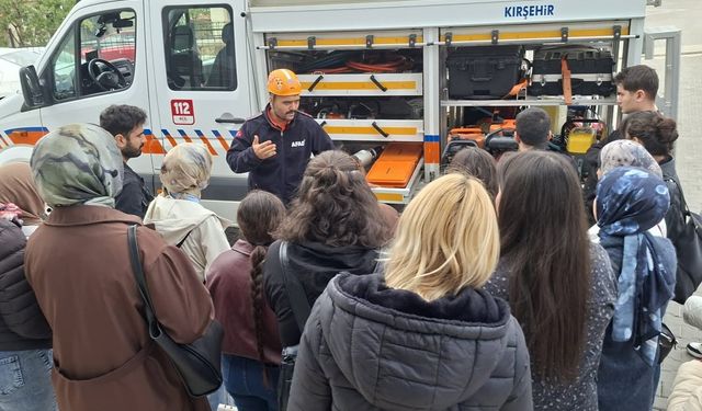 KAEÜ Öğrencilerine AFAD Eğitimi Verildi