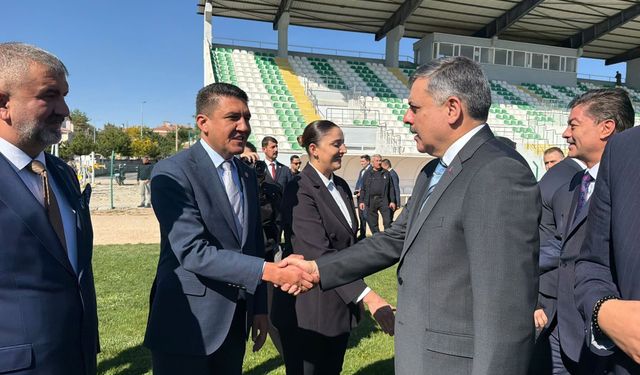 Kamil Avşaroğlu, Bakan Çiftçi’yi Kaman’da Karşıladı