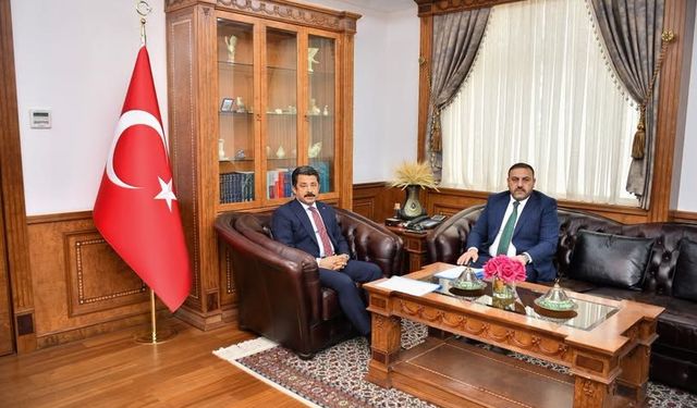 Başkan Hakanoğlu’ndan Vali Demiryürek’e Ziyaret