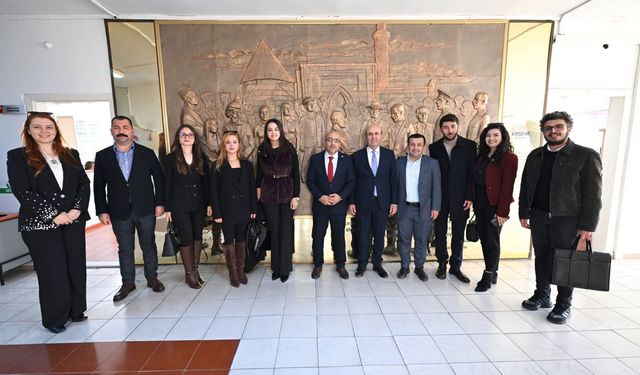 Baro Başkanı Mustafa Alp Aslan’dan Teşekkür Ziyareti