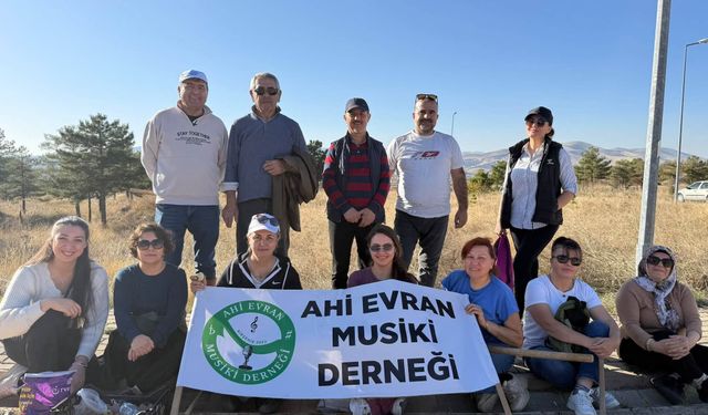 Ahi Evran Musiki Derneği Üyelerinden Doğa Etkinliği
