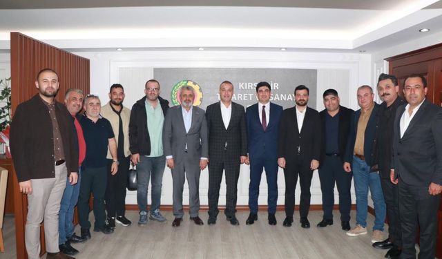 MÜSİAD Kırşehir’den Oda Yönetimine Hayırlı Olsun Ziyareti