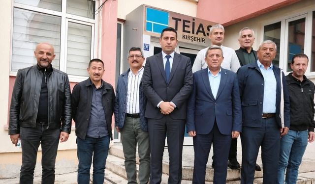 Kırşehir çiftçisi için güç birliği: Ziraat Odası ve TEİAŞ bir araya geldi