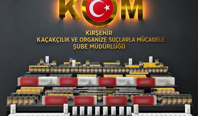 Kırşehir’de Kaçakçılık Operasyonu: 3 Şahsa Adli İşlem