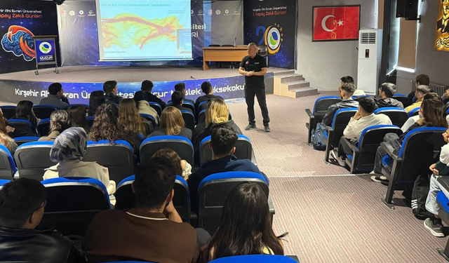Kırşehir AFAD’dan Personele Afet ve Yangın Eğitimi
