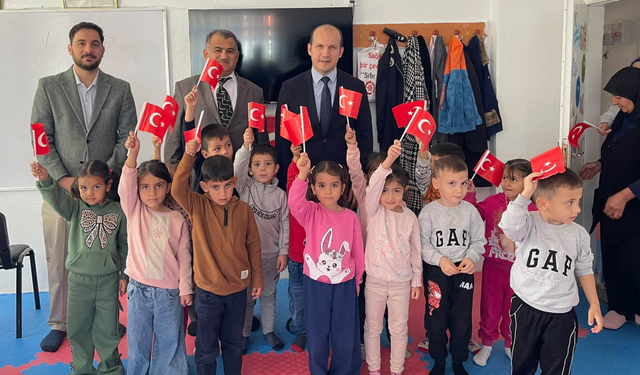Boztepe Kaymakamı Bayram Minik Öğrencilerle Buluştu