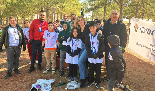 Kırşehir’de Özel Öğrencilerden Doğaya Anlamlı Dokunuş