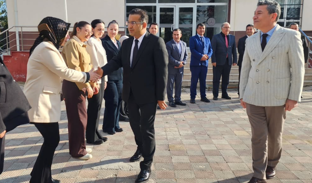 Kaymakam Kıyıcı’dan İlçe Millî Eğitim Müdürü Pınar’a Ziyaret