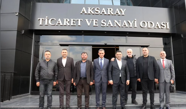 Kırşehir Ticaret Borsası Başkanı Kangal’dan Koçaş’a Hayırlı Olsun Ziyareti