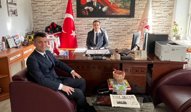 Kaymakam Kıyıcı’dan İlçe Tarım ve Orman Müdürlüğüne İade-i Ziyaret