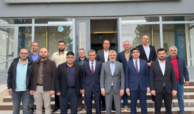 MÜSİAD Kırşehir’den Başkan Kangal’a Hayırlı Olsun Ziyareti