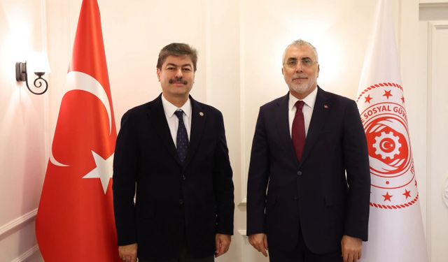 Erkan, Kırşehir’in istihdam gündemini Bakan Işıkhan’a iletti