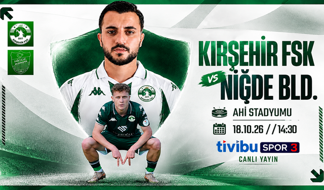 Kırşehirspor, Niğde Belediyespor’u ağırlayacak