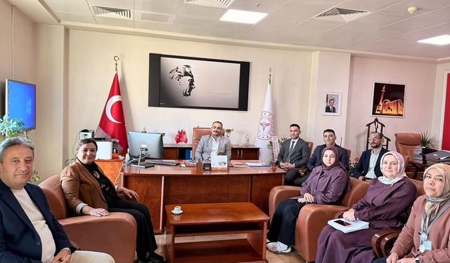 Seher Ünsal’dan Başhekim Vekili Tekinsoy’a Ziyaret