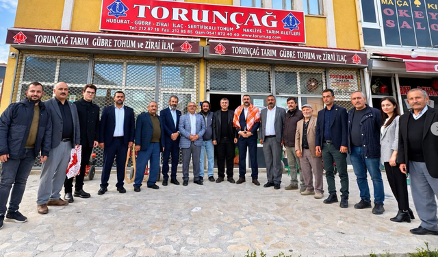 Sıdıklı Köyleri Derneği’nden Başkan Torun’a Destek Ziyareti