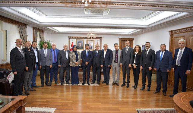 Muhtarlardan Vali Demiryürek’e Ziyaret