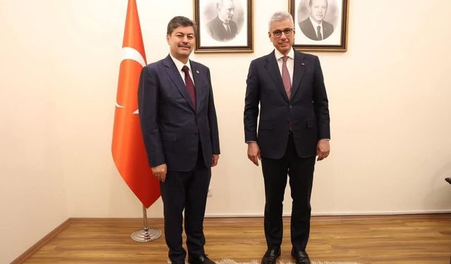 Necmettin Erkan’dan Sağlık Bakanı Memişoğlu’na Kırşehir Ziyareti