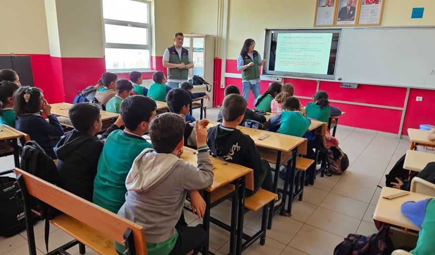 Kırşehir'de okullarda gıda güvenliği eğitimleri