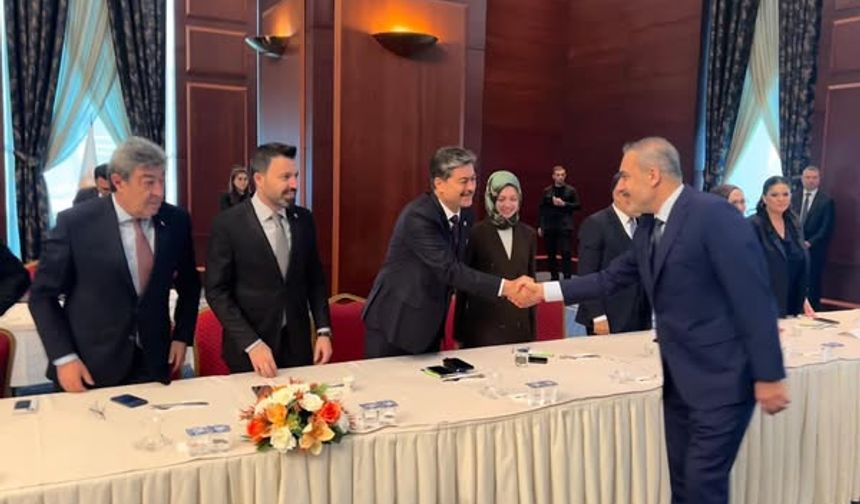 Necmettin Erkan, AK Parti Genel Merkezindeki değerlendirme toplantısına katıldı